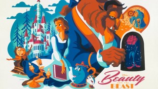Artist Tom Whalen Unleashes an Enchanted New ‘Beauty and the Beast’ Print (Exclusive)