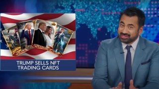 Kal Penn Mocks Trump for Selling Pieces of His Mugshot Suit: ‘Wish I Loved Anything as Much as He Loves Scamming His Supporters’ | Video